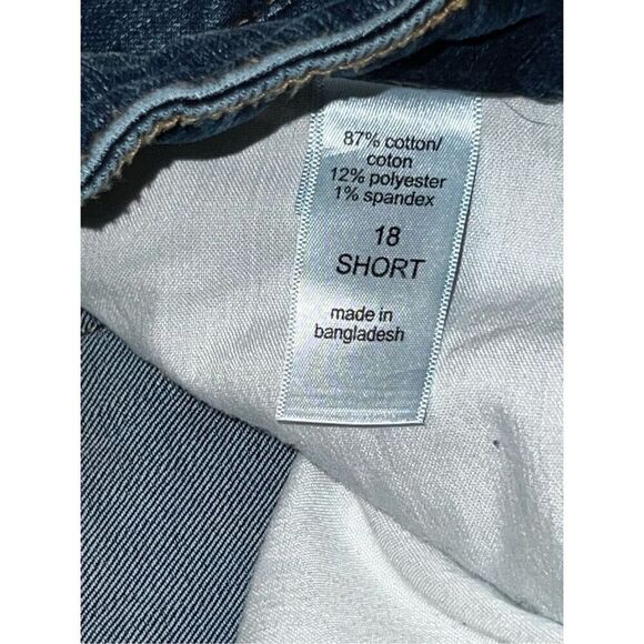 M Jeans by Maurices Hi Rise Curvy Jeans Size 18 Short 38x30 #89 - Picture 4 of 5